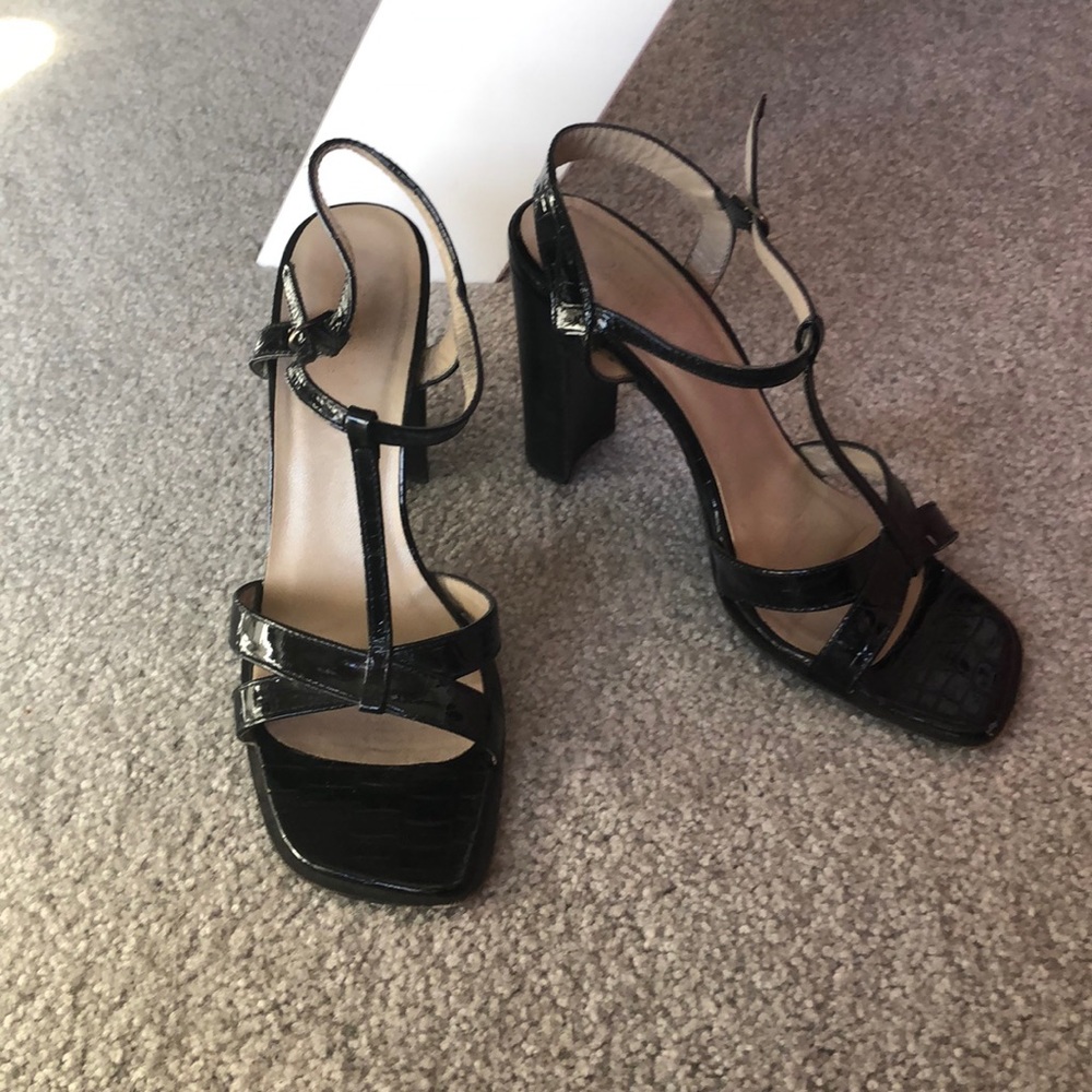 Charles David t-strap high heels